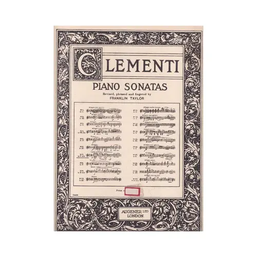 Sonata N.7 In G Minor  (Edição Antiga)