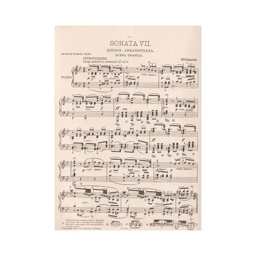 Sonata N.7 In G Minor  (Edição Antiga)