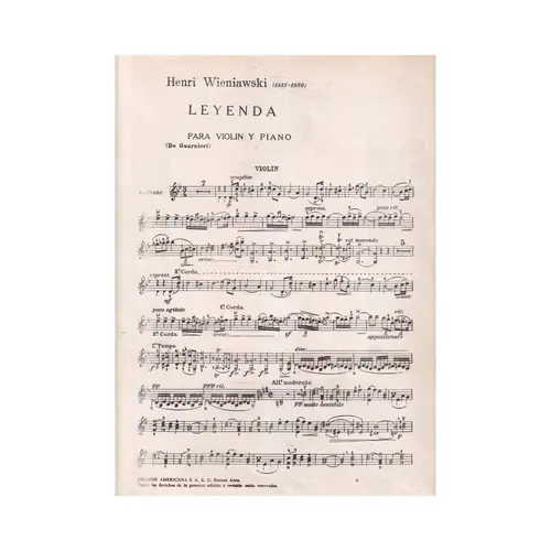 Leyenda Op.17