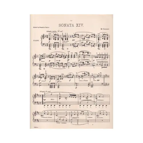 Sonata N.14 In D  (Edição Antiga)