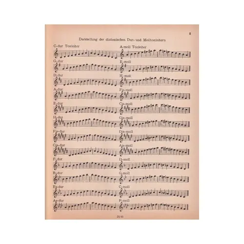 Schule Fur Flote  (Edição Antiga)