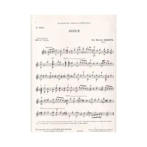 Gigue (Pujol 1036)