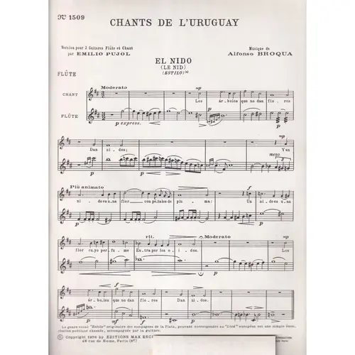 Chants De L´ Uruguay - El Nido