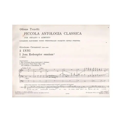 Piccola Antologia Classica