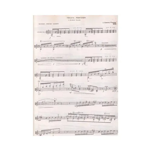 Tocata Ponteada para violão