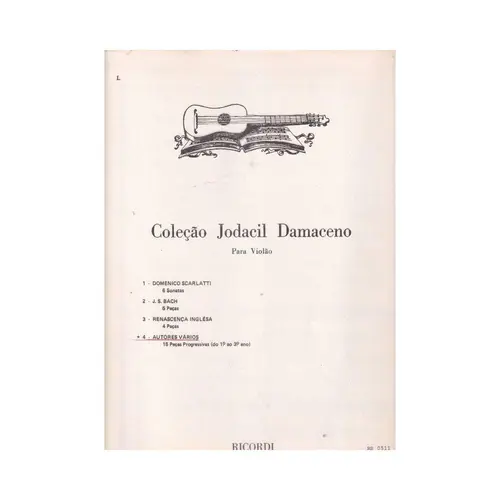 Coleção Jodacil Damaceno para violão - vol. 4