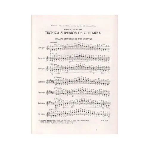 Tecnica Superior de Guitarra (edição antiga)