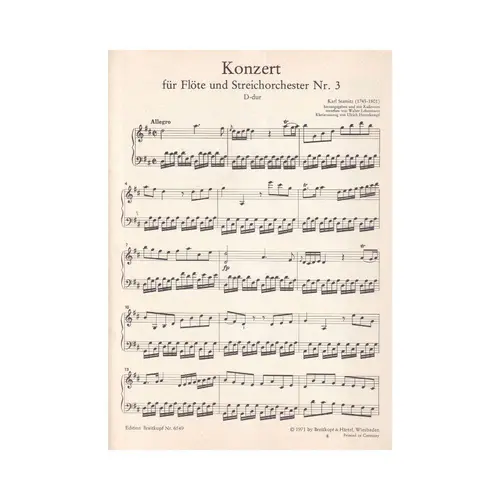 Konzert Fou Flote Und Strichor.Nr3