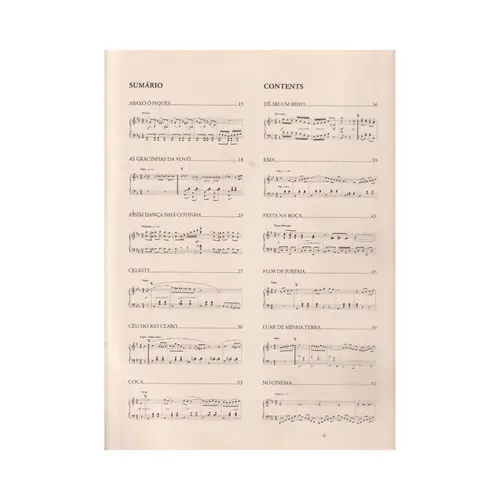Chico Bororó para piano