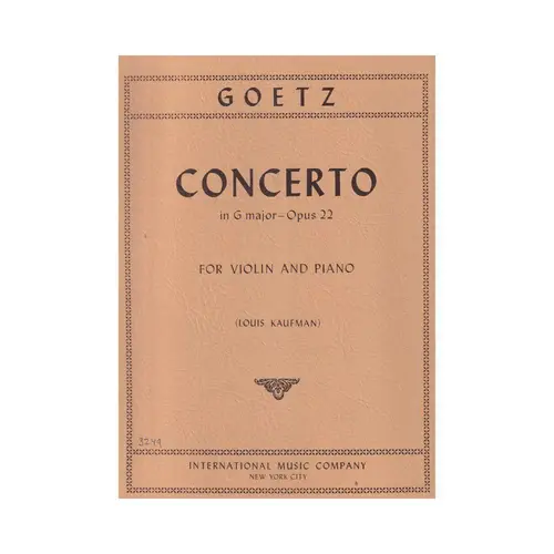 Concerto In G Maj-Op.22