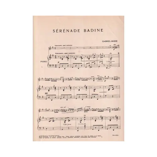 Serenade Badine