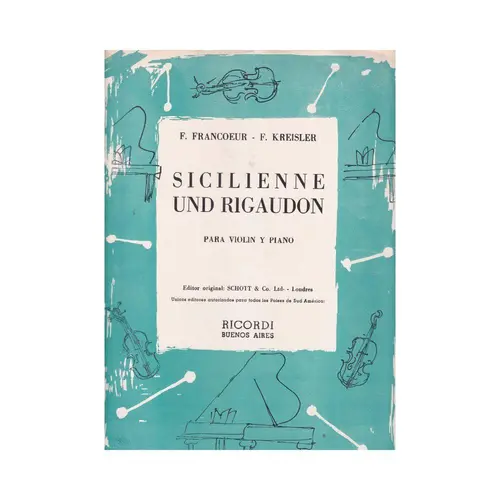 Sicilienne Und Rigaudon