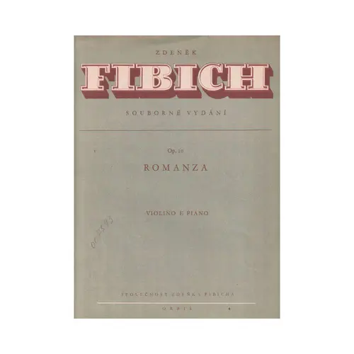 Romanza Op. 10 P/Violino