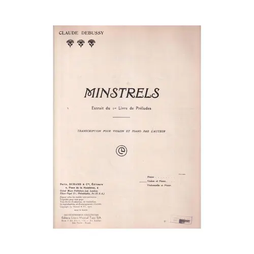 Minstrels  (Edição Antiga)