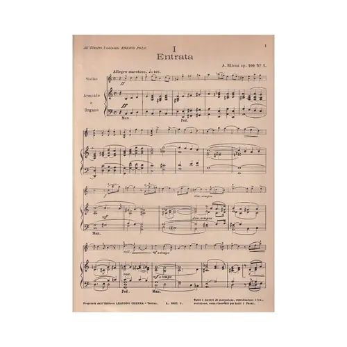 Sei Pezzi Religiosi - Op.100  (Edição Antiga)