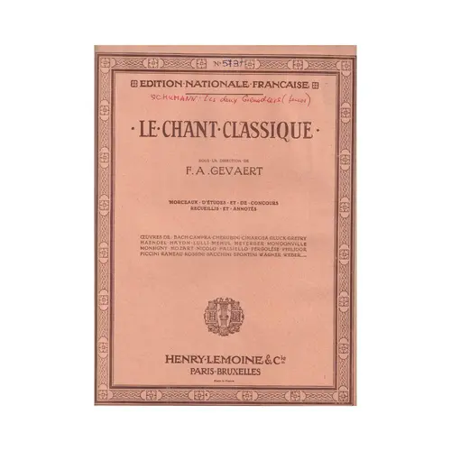 Le Chant Classique N°573 - Les deux grenadiers