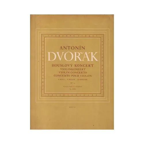 Concerto para Violino E Orq.A Moll Op.53