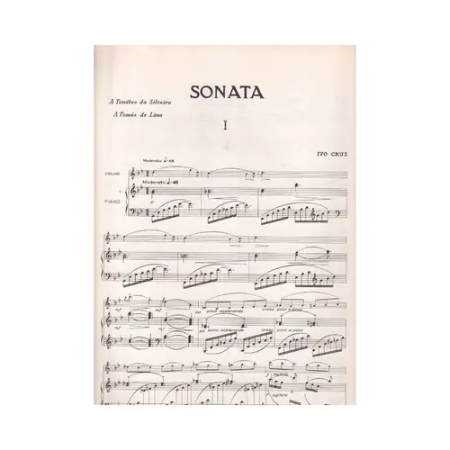 Sonata Para Violino E Piano