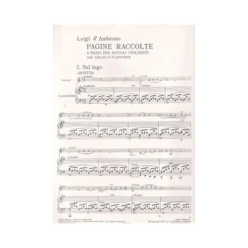 Pagine Raccolste  (Edição Antiga)