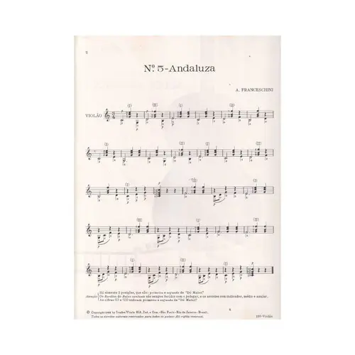 Andaluza / Ausonia - Coleção Solos Melodicos N.5 E 6