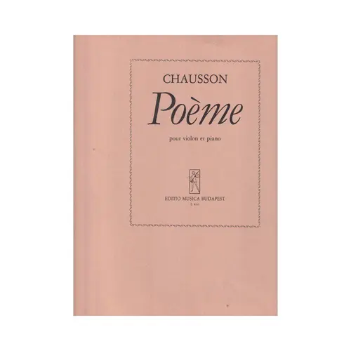 Poeme Pour Violon Et Piano