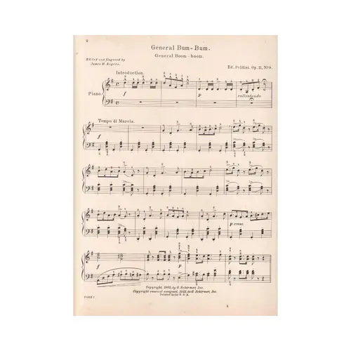 General Boom - Boom op.11, no.9