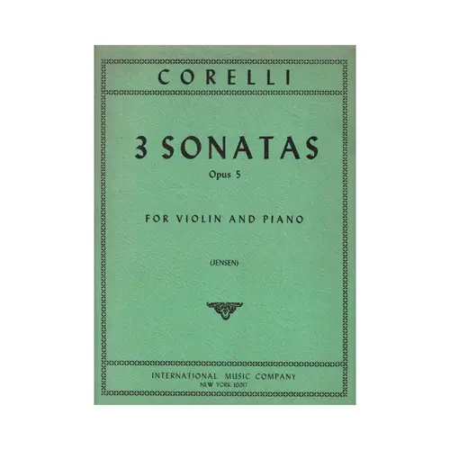 Three Sonatas-Op.5