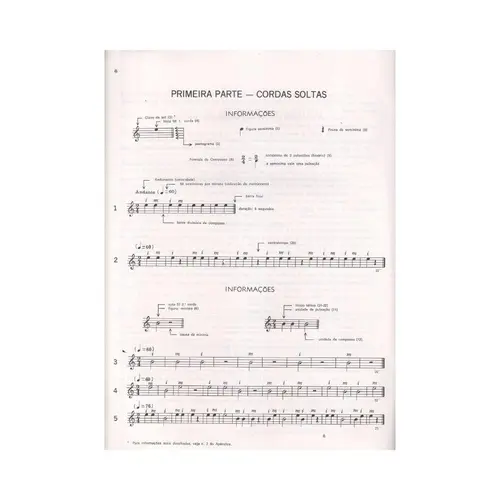 Estudo Programado De Violão - Vol.1 - Exemplar Antigo