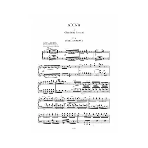 Adina - Vocal Score