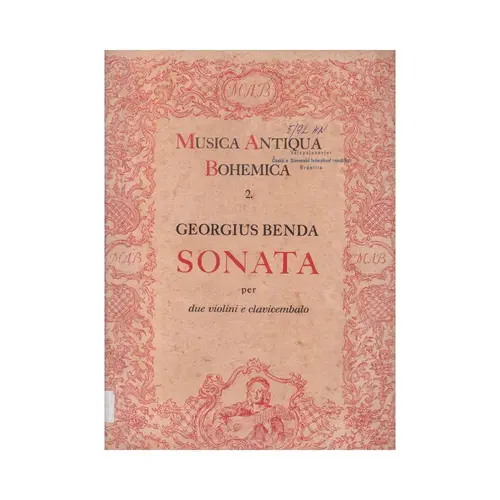 Sonata Per Due Violini E Cravo  (Edição Antiga)