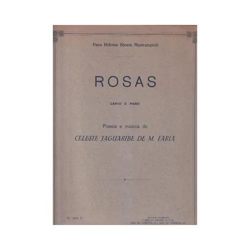 Rosas para canto e piano