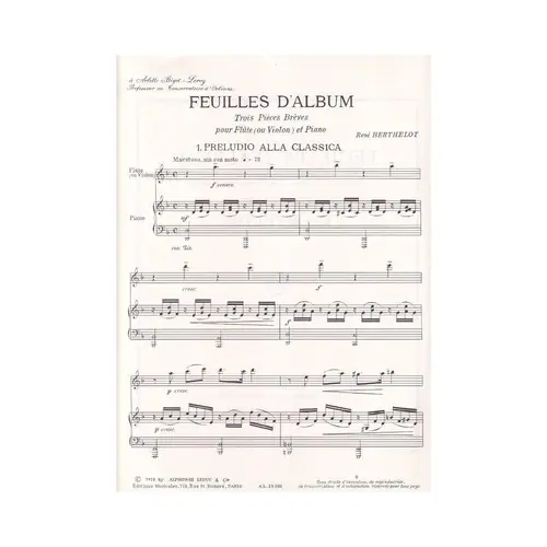 Feuilles D`Album