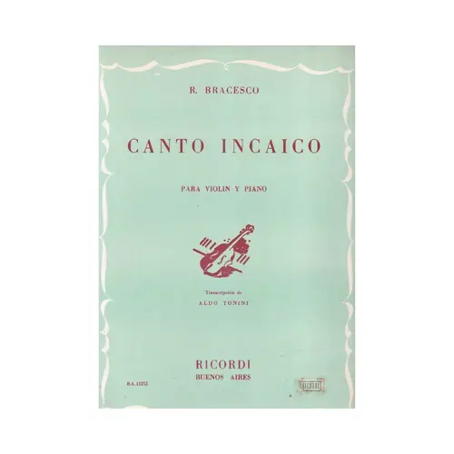 Canto Incaico Para Violino