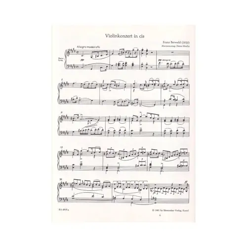 Violinkonzert In Cis