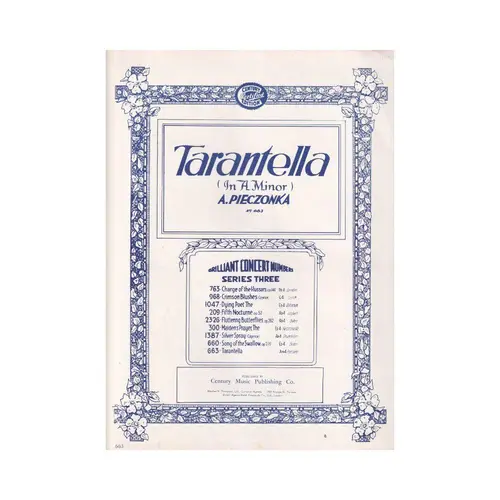 Tarantella(in A Minor)