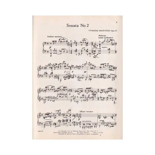 Sonata No.2 Op.37