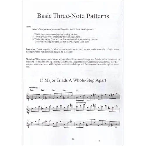 Triad Pairs For Jazz