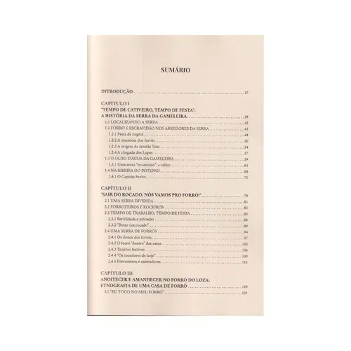 Gameleira, Serra, Quilombo e Forró