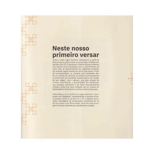 Catálogo de Cantoras Negras Brasileiras