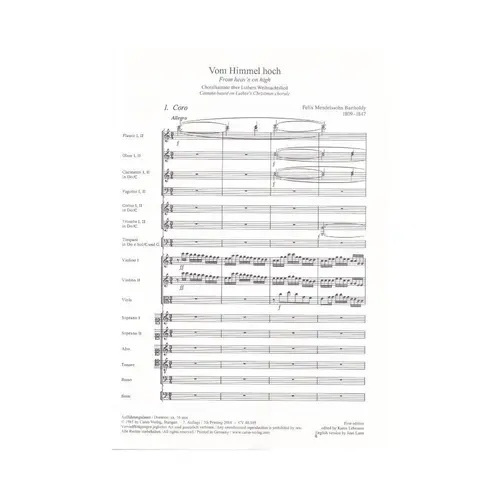 Vom Himmel For Orchestra