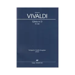 Gloria In D - Rv 589 - Vocal score