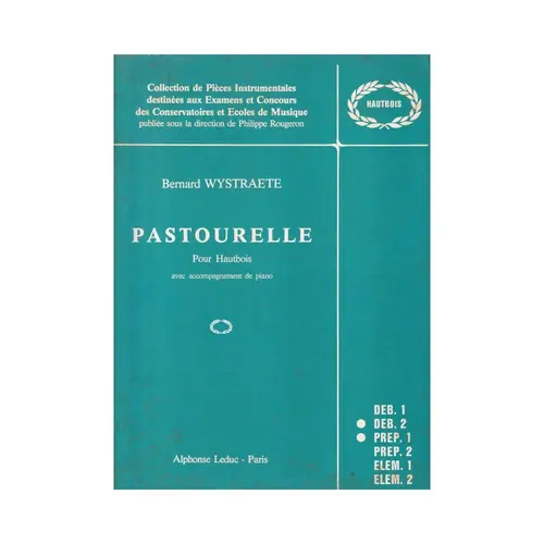 Pastourelle Pour Hautbois  (Edição Antiga)