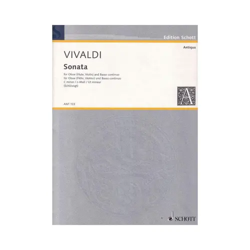 Sonate C Moll Fur Oboe