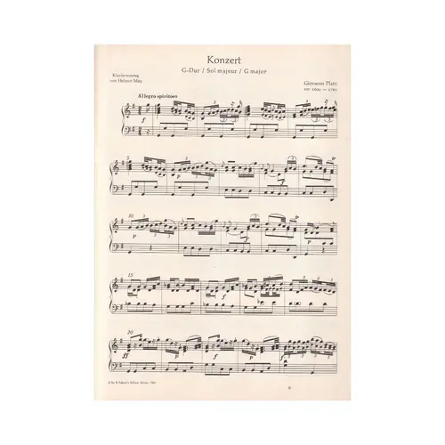 Konzert G Dur Fur Oboe