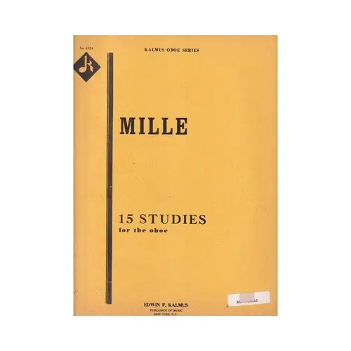 15 Studies For The Oboe