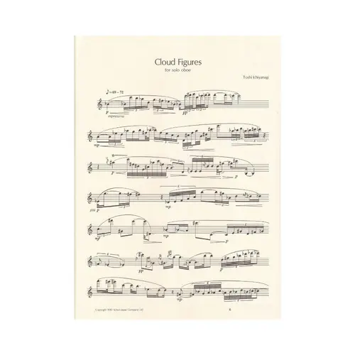 Cloud Figures For Solo Oboe