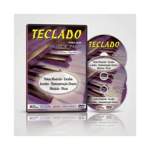 Kit Teclado passo a passo Vols 1 e 2