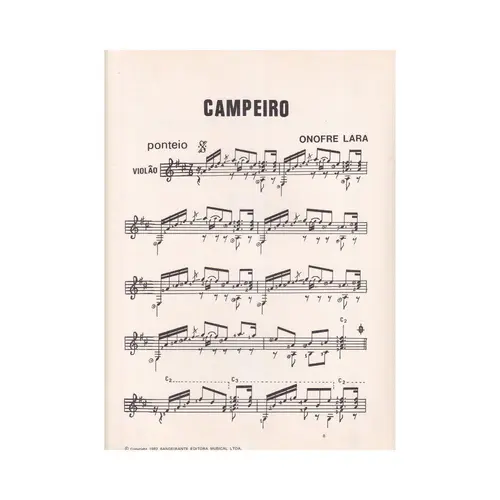 Campeiro para violao