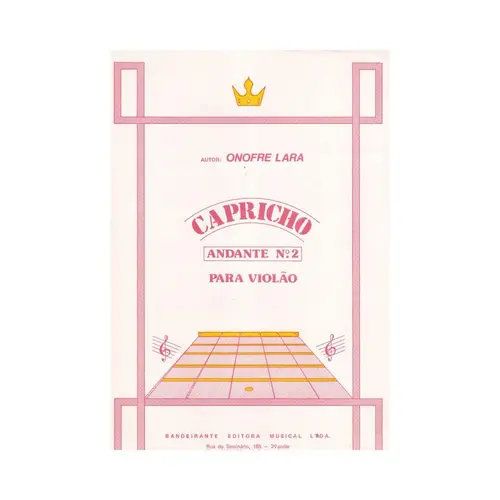 Capricho - Andante N.2 para violao