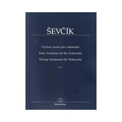 Forty Variations op. 3 for the Violoncello